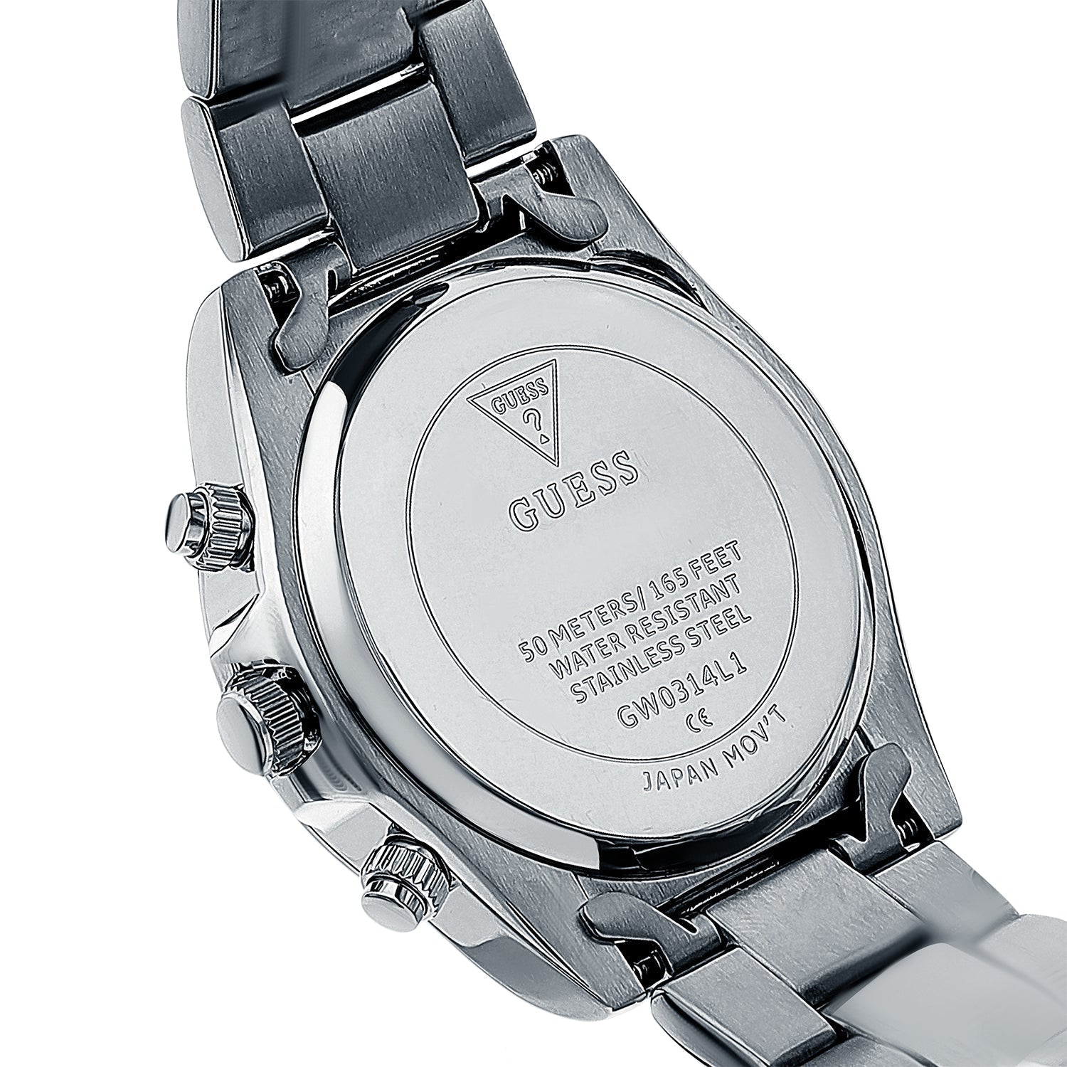  Shop Authentic Guess Eclipse Multi Function Silver Dial Silver Steel Strap Watch for Women - GW0314L1 - Luxxuri