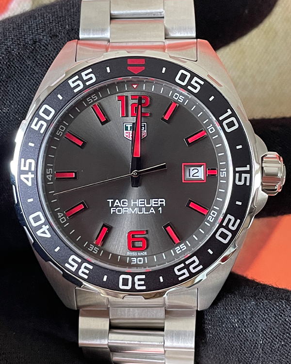  Shop Authentic Tag Heuer Formula 1 Anthracite Dial Watch for Men - WAZ1018.BA0842 - Luxxuri