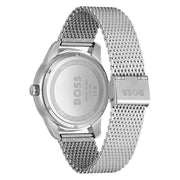  Shop Authentic Hugo Boss Sophio Blue Dial Silver Mesh Bracelet Watch for Men - 1513942 - Luxxuri