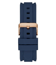  Shop Authentic Guess Commander Blue Dial Blue Rubber Strap Watch for Men - GW0211G4 - Luxxuri