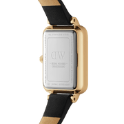  Shop Authentic Daniel Wellington Quadro Pressed Melrose Emerald Green Dial Black Leather Strap Watch For Women - DW00100446 - Luxxuri