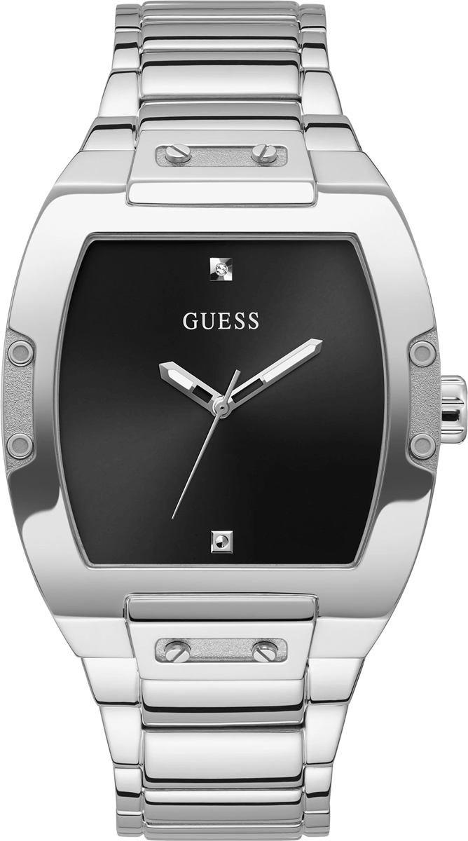  Shop Authentic Guess Phoenix Black Dial Silver Steel Strap Watch for Men - GW0387G1 - Luxxuri