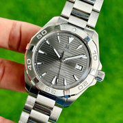  Shop Authentic Tag Heuer Aquaracer Anthracite Dial Watch for Men - WAY2113.BA0928 - Luxxuri