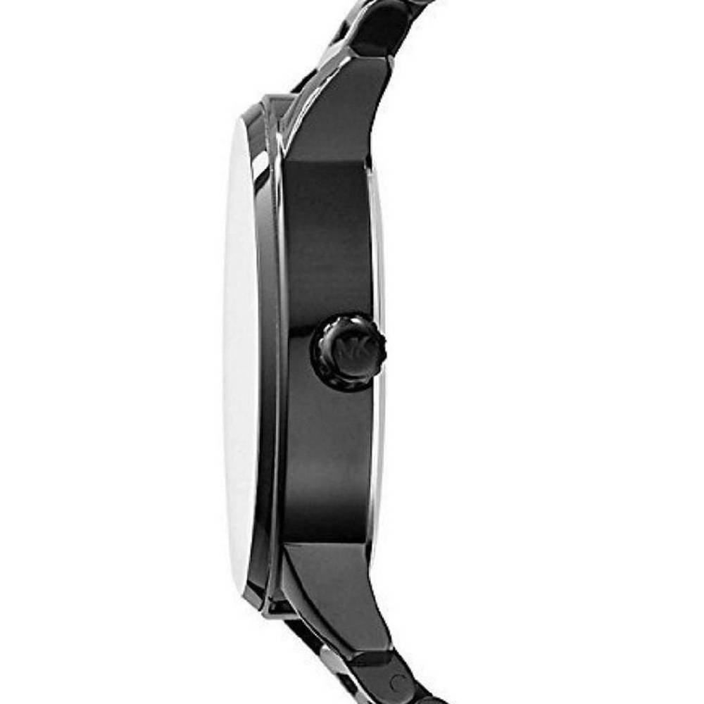  Shop Authentic Michael Kors Kinley Silver Dial Black Steel Strap Watch for Women - MK5999 - Luxxuri