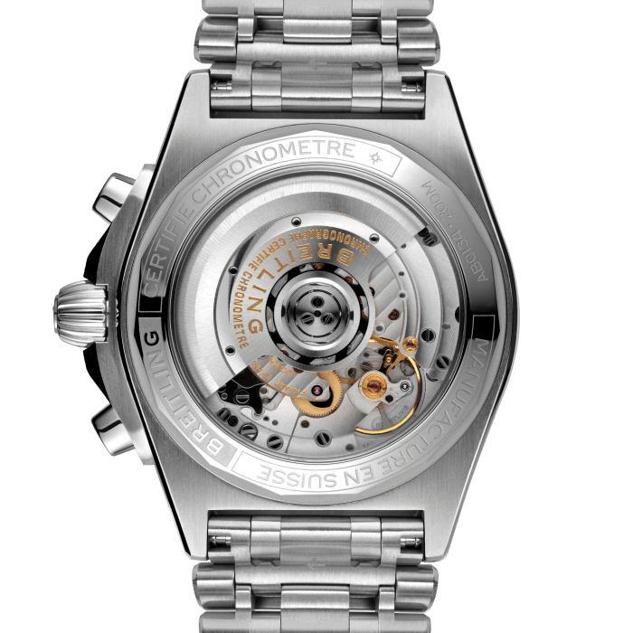  Shop Authentic Breitling Chronomat B01 42mm Silver Dial Silver Steel Strap Watch for Men - AB0134101G1A1 - Luxxuri