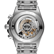  Shop Authentic Breitling Chronomat B01 42mm Silver Dial Silver Steel Strap Watch for Men - AB0134101G1A1 - Luxxuri
