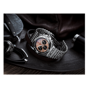  Shop Authentic Breitling Chronomat B01 42 Brown Dial Silver Steel Strap Watch for Men - AB0134101K1A1 - Luxxuri