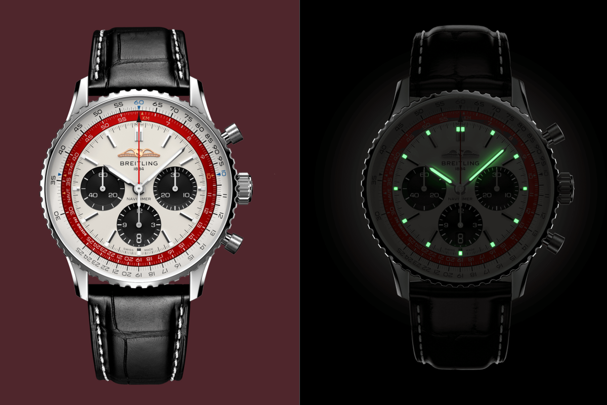  Shop Authentic Breitling Navitimer B01 Chronograph 43 Boeing 747 White Dial Black Leather Strap Watch for Men - AB01383B1G1P1 - Luxxuri