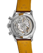  Shop Authentic Breitling Navitimer B01 Chronograph 41 White Dial Brown Leather Strap Watch for Men - AB0139211G1P1 - Luxxuri