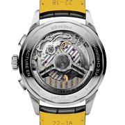  Shop Authentic Breitling Premier B01 Chronograph 42 Black Dial Black Leather Strap Watch for Men - AB0145221B1P1 - Luxxuri