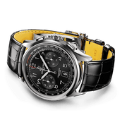  Shop Authentic Breitling Premier B01 Chronograph 42 Black Dial Black Leather Strap Watch for Men - AB0145221B1P1 - Luxxuri