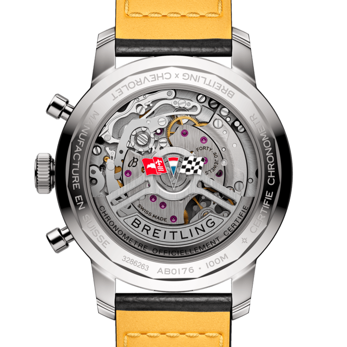  Shop Authentic Breitling Top Time B01 Chevrolet Corvette Red Dial Black Leather Strap Watch for Men - AB01761A1K1X1 - Luxxuri