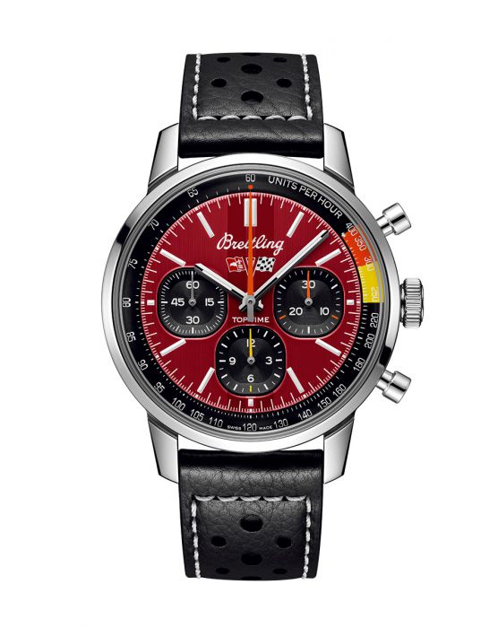  Shop Authentic Breitling Top Time B01 Chevrolet Corvette Red Dial Black Leather Strap Watch for Men - AB01761A1K1X1 - Luxxuri