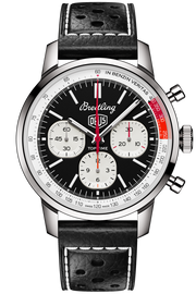  Shop Authentic Breitling Top Time B01 Deus Black Dial Black Leather Strap Watch for Men - AB01765A1B1X1 - Luxxuri