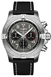  Shop Authentic Breitling Avenger B01 Chronograph 45 Anthracite Dial Black Nylon Strap Watch for Men - AB01821A1B1X1 - Luxxuri