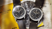  Shop Authentic Breitling Navitimer Ref. 806 1959 Re-Edition Black Dial Brown Leather Strap Watch for Men - AB0910371B1X1 - Luxxuri
