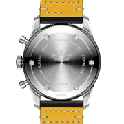  Shop Authentic Breitling Avi Ref. 765 1964 Re Edition Black Dial Black Leather Strap Watch for Men - AB09451A1B1X1 - Luxxuri