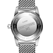  Shop Authentic Breitling Superocean Heritage B20 Automatic 42 Black Dial Silver Mesh Bracelet Watch for Men - AB2010121B1A1 - Luxxuri