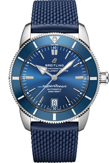  Shop Authentic Breitling Superocean Heritage B20 Automatic 42 Blue Dial Blue Mesh Bracelet Watch for Men - AB2010161C1S1 - Luxxuri
