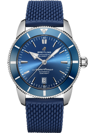  Shop Authentic Breitling Superocean Heritage B20 Automatic 46 Blue Dial Blue Mesh Bracelet Watch for Men - AB2020161C1S1 - Luxxuri