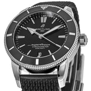  Shop Authentic Breitling Superocean Heritage B20 Automatic 44 Black Dial Black Mesh Bracelet Watch for Men - AB2030121B1S1 - Luxxuri