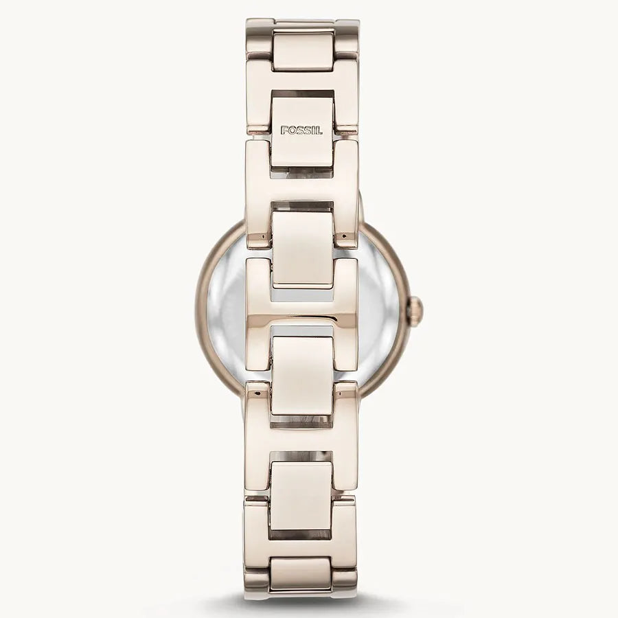  Shop Authentic Fossil Virginia Pink Dial Pink Steel Strap Watch for Women - ES4482 - Luxxuri