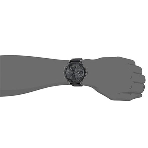  Shop Authentic Diesel Mr Daddy 2.0 Chronograph Black Dial Black Stainless Steel Watch For Men - DZ7396 - Luxxuri