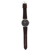  Shop Authentic Emporio Armani Kappa Quartz Black Dial Brown Leather Strap Watch For Men - AR11153 - Luxxuri