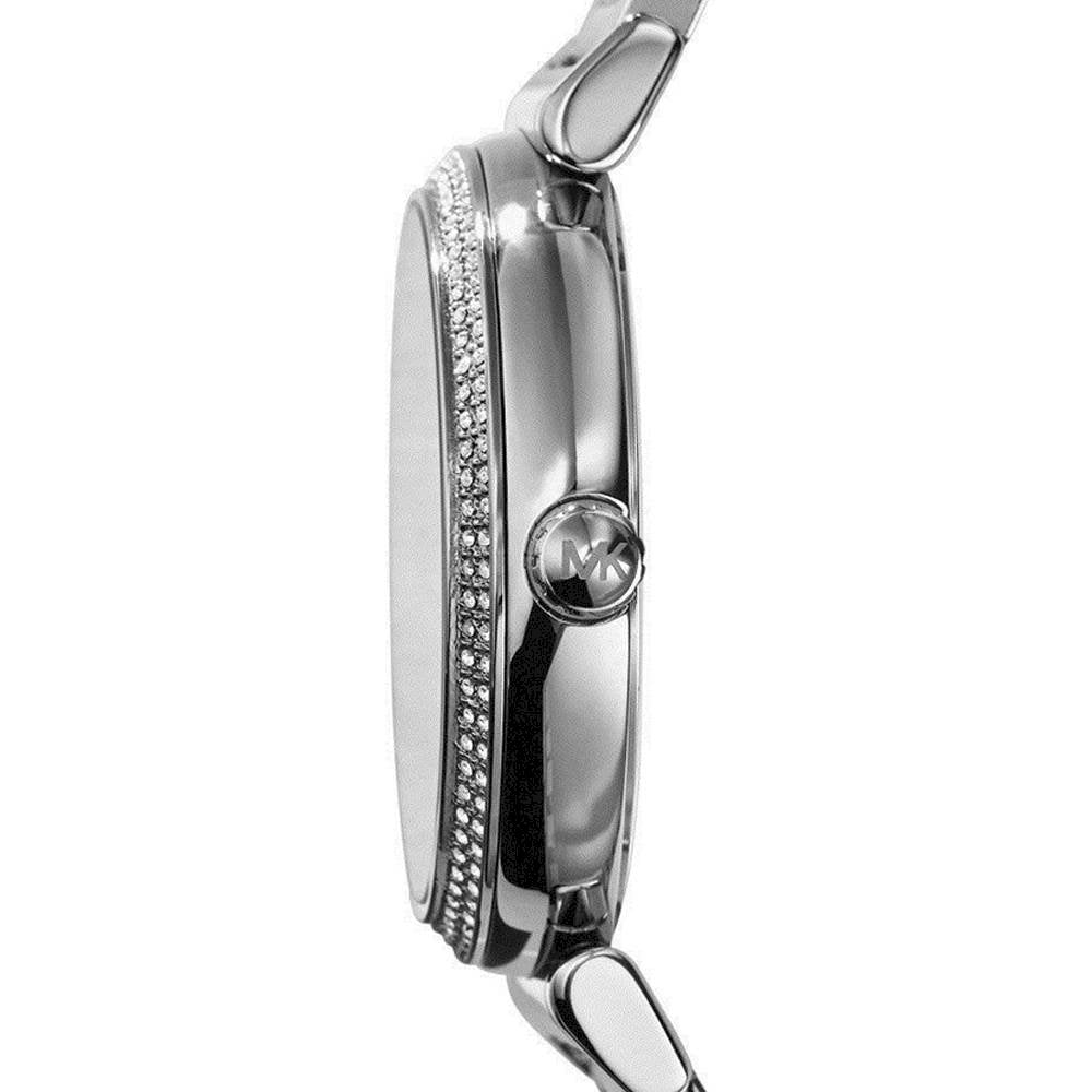  Shop Authentic Michael Kors Caitlin Crystal Dial Silver Steel Strap Watch for Women - MK3331 - Luxxuri