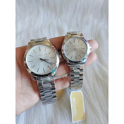  Shop Authentic Michael Kors Slim Runway Silver Dial Silver Stainless Steel Strap Watch for Women - MK3178 - Luxxuri