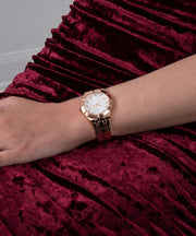  Shop Authentic Guess Crystalline Diamonds Silver Dial Rose Gold Steel Strap Watch for Women - GW0114L3 - Luxxuri