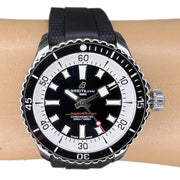  Shop Authentic Breitling Superocean Automatic 42 Black Dial Black Rubber Strap Watch for Men - A17375211B1S1 - Luxxuri