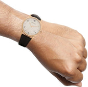  Shop Authentic Emporio Armani Beta Chronograph White Dial Brown Leather Strap Watch For Men - AR1915 - Luxxuri