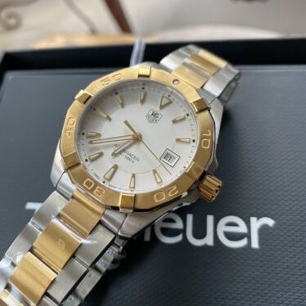  Shop Authentic Tag Heuer Aquaracer White Dial Watch for Men - WAY1120.BB0930 - Luxxuri