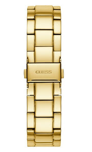  Shop Authentic Guess Solar Chronograph Diamonds White Dial Gold Steel Strap Watch for Women - W1069L2 - Luxxuri