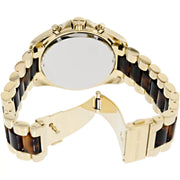  Shop Authentic Michael Kors Bradshaw Chronograph Brown Dial Two Tone Steel Strap Watch For Women - MK5696 - Luxxuri