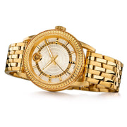  Shop Authentic Versace Code Quartz Silver Dial Gold Steel Strap Watch For Men - VEPO00420 - Luxxuri