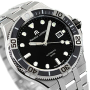  Shop Authentic Maurice Lacroix Aikon Venturer Black Dial Silver Steel Strap Watch for Men - AI6058-SS002-330-1 - Luxxuri