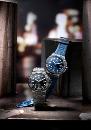  Shop Authentic Maurice Lacroix Aikon Venturer Blue Dial Blue Rubber Strap Watch for Men - AI6058-SS001-430-1 - Luxxuri