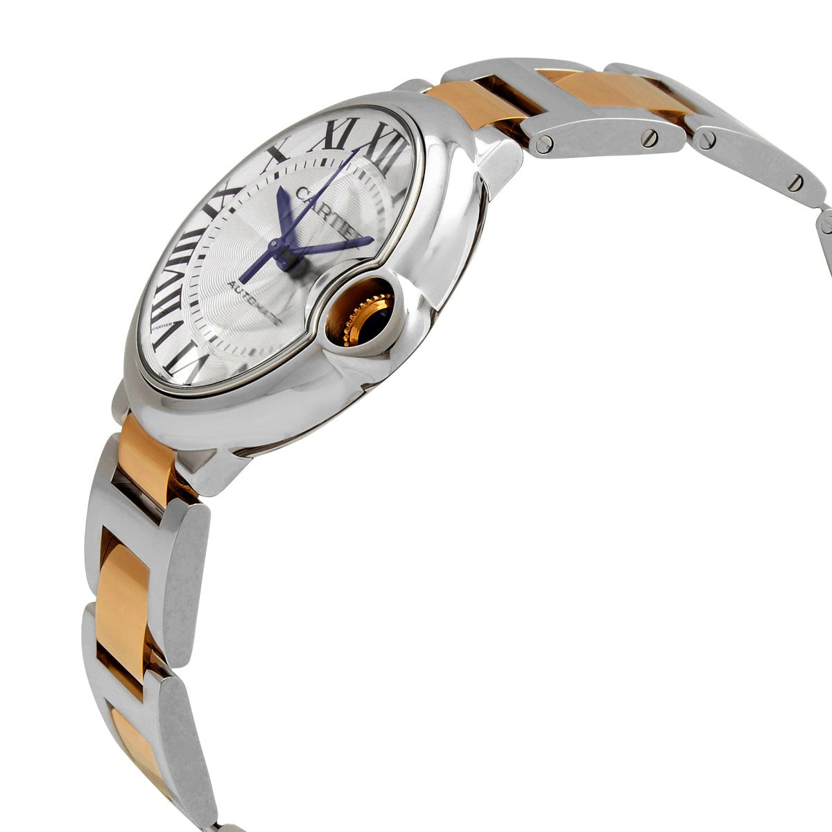  Shop Authentic Cartier Ballon Bleu de Cartier Silver Dial Two Tone Steel Strap Watch for Women - W2BB0030 - Luxxuri