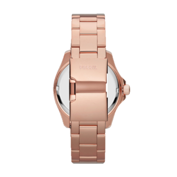 Shop Authentic Fossil Cecile Rose Gold Dial Rose Gold Steel Strap Watch for Women - AM4483 - Luxxuri