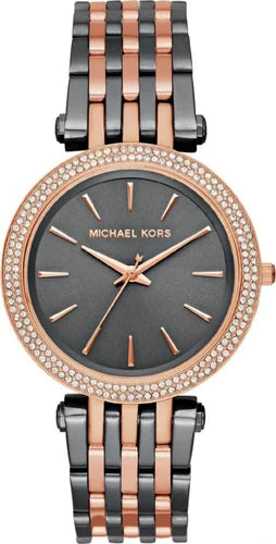  Shop Authentic Michael Kors Darci Analog Quartz Grey Dial Two Tone Steel Strap Watch For Women - MK3584 - Luxxuri
