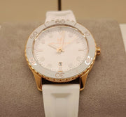  Shop Authentic Michael Kors Runway Quartz White Dial White Rubber Strap Watch For Women - MK6853 - Luxxuri