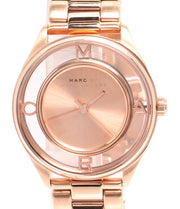  Shop Authentic Marc Jacobs Tether Transparent Rose Gold Dial Rose Gold Steel Strap Watch for Women - MBM3414 - Luxxuri