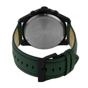  Shop Authentic Armani Exchange Banks Chronograph Green Dial Green Leather Strap Watch For Men - AX1725 - Luxxuri