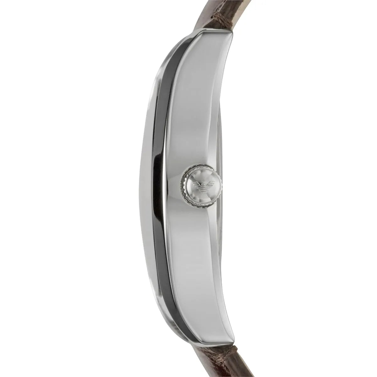  Shop Authentic Emporio Armani Classic Quartz Beige Dial Brown Leather Strap Watch For Men - AR0646 - Luxxuri
