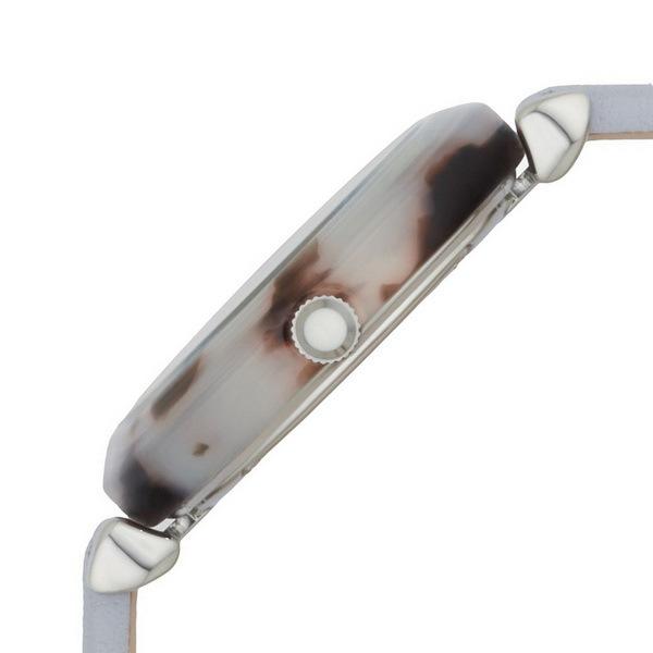  Shop Authentic Emporio Armani White Dial Light Blue Leather Strap Watch For Women - AR11002 - Luxxuri