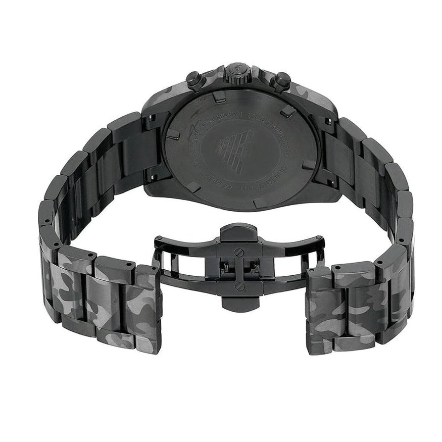  Shop Authentic Emporio Armani Sportivo Quartz Black Dial Black Steel Strap Watch For Men - AR11027 - Luxxuri