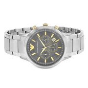  Shop Authentic Emporio Armani Quartz Grey Dial Silver Steel Strap Watch For Men - AR11047 - Luxxuri