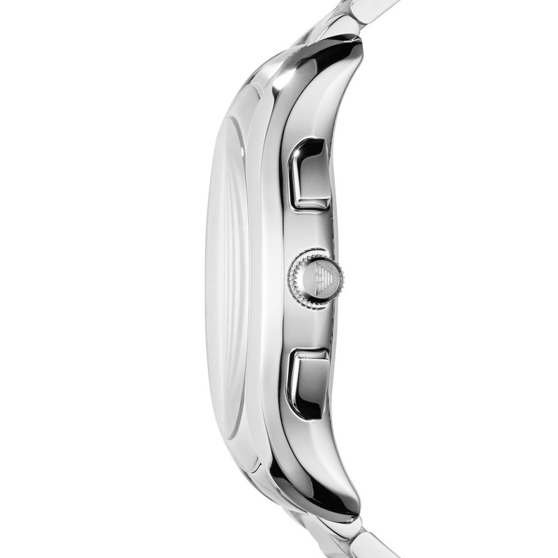  Shop Authentic Emporio Armani Chronograph Quartz Blue Dial Silver Steel Strap Watch For Men - AR11082 - Luxxuri